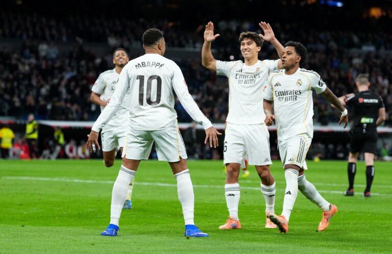 Mbappé, Gonzalo, Rodrygo y Bellingham