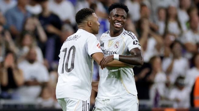 Vinicius y Mbappé
